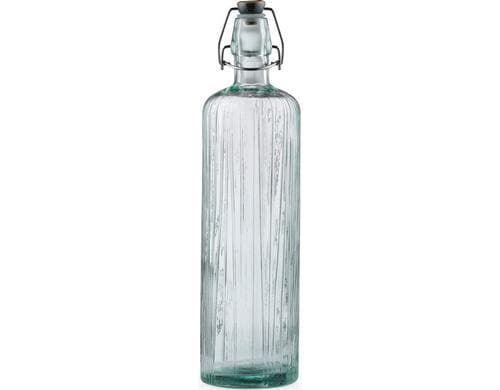 Bitz Glasflasche Kusintha Grün 1.2l 1 Stk., 8x34cm, Glas, Bügelverschluss
