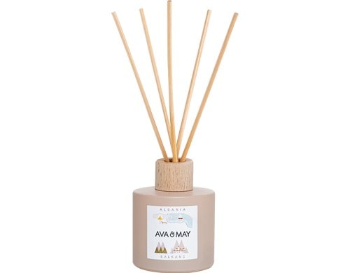 AVA & MAY Duftstäbchen Albania 100ml, 20x6.4cm (HxD),Stäbchen aus Echtholz
