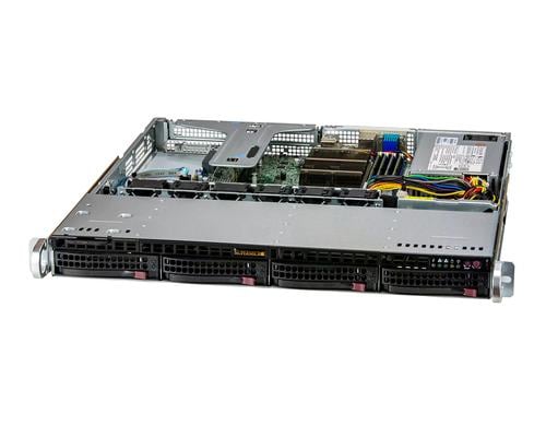 Supermicro SYS-510T-M: LGA-1200 1U, up to 128GB RAM, 4x 3.5, 350W