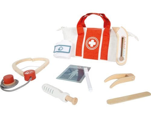 Arzttasche Spielset rot