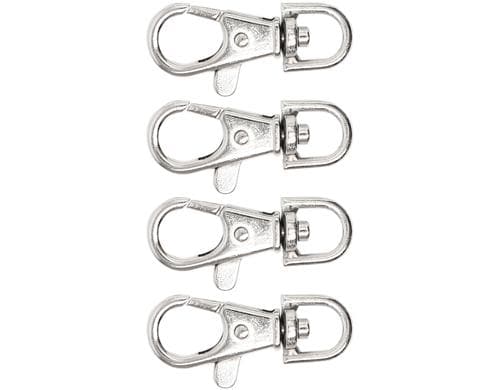 lalana Karabiner drehbar 38x15 mm, 4 Stück