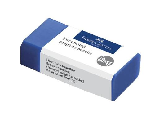 FABER-CASTELL DUST-FREE Radierer blau
