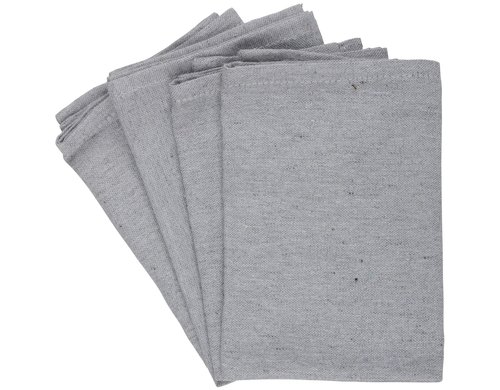 Arti Casa Stoffserviette 4er Set, 35x35 cm Grau