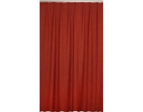 Hubatka Dekovorhang Quirin, 140x240 cm Kupfer, 100% Polyester, Waschbar 30 °C