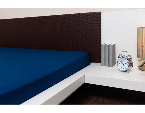 COCON Fixleintuch Dunkelblau 90/100x200 cm