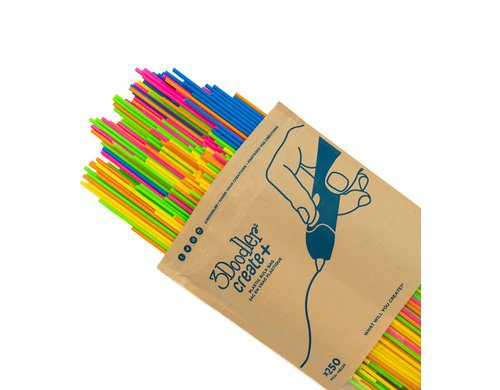 3Doodler Filament Create+ & Pro+ 250 Stück Neon Sunset (neon grün,gelb,pink,oran,blau)