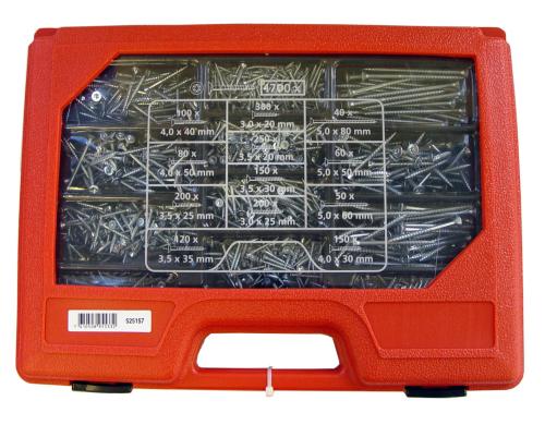 Ferronorm Universalschrauben Koffer T 1700 Stk.