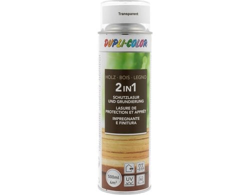 DUPLI-COLOR Holzschutzlasur Transparent 500 ML