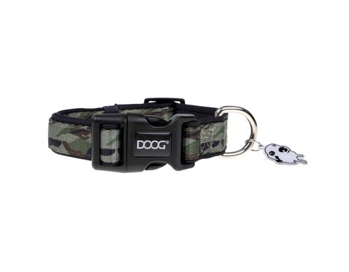 Doog Halsband L Bruiser green / camo