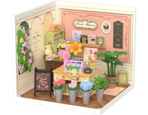 Rolife Fresh Flower Shop Robotime Bausatz