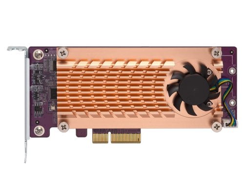 QNAP Erweiterungskarte Dual M.2 22110/2280 SATA (PCIe Gen2 x2)