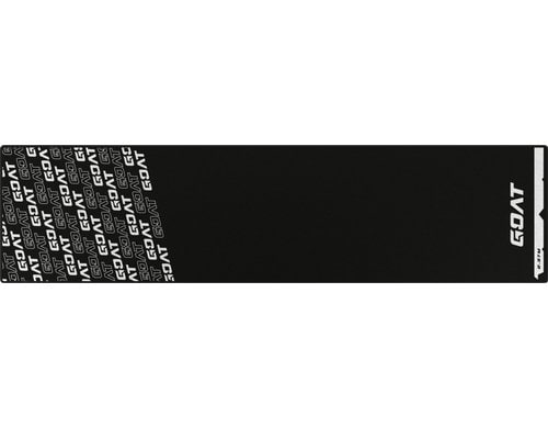 FTM Dartmatte schwarz - weis klein 60x241cm