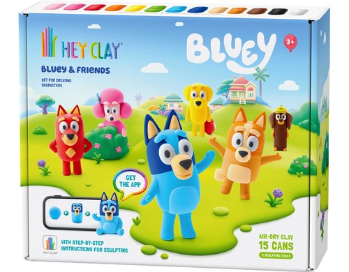 Hey Clay Bluey 15 Dosen DE / EN