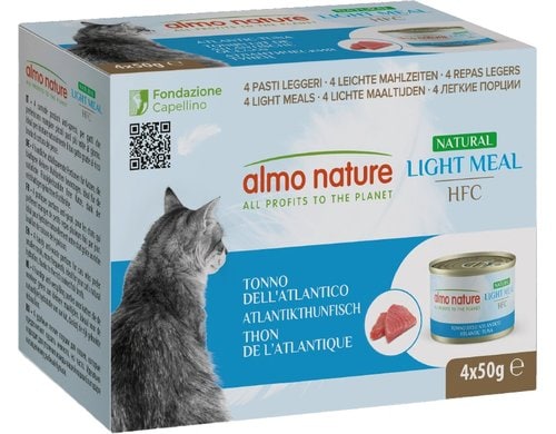 Almo Natural Light Meal HFC 4x50g Atlantikthunfisch