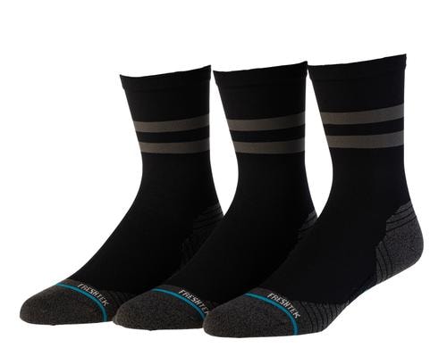 Stance Franchise UL Crew 3 Pack Black, Grösse 35 - 37, 3er-Pack