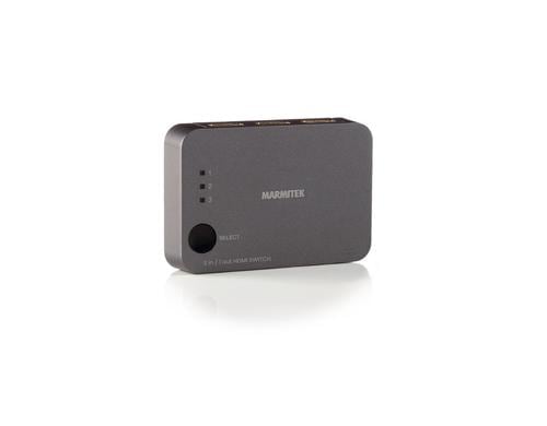 Marmitek Connect 310 UHD 2.0,4K HDMI Switch 3 In, 1 Out, inkl. FB, 4K/60Hz, HDR, 4:4:4