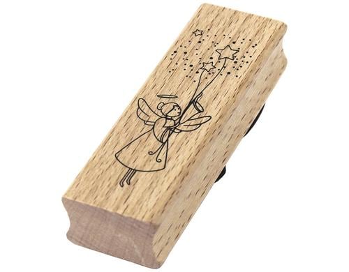 Artoz Stempel Engel 90 x 30 x H19mm, Buche