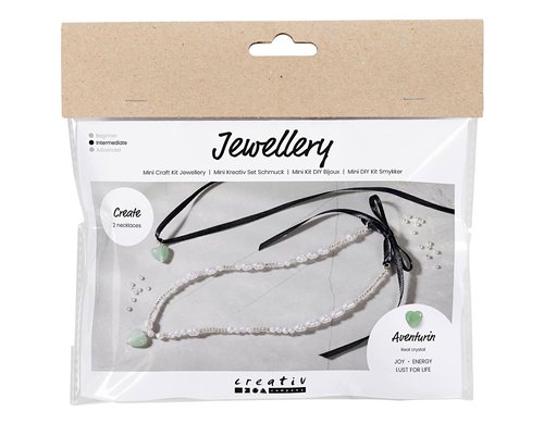 Creativ Company  Bastelset Schmuck Klassische Perlen, inkl. Anleitung
