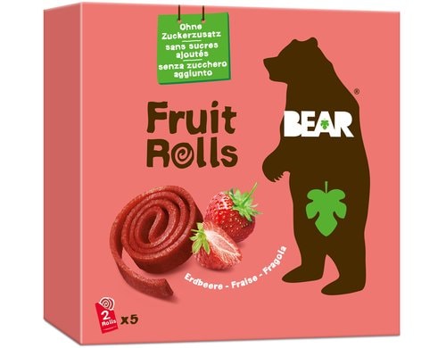 Bear Fruit Rolls Erdbeere 5x20g