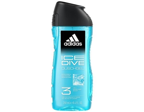 Adidas Duschgel Ice Dive Men 3in1 Shower Gel, 250ml