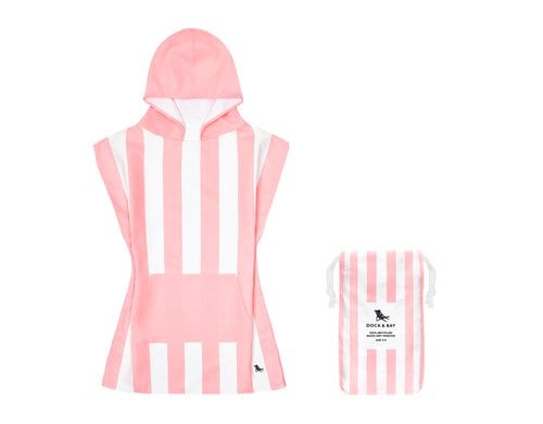 Dock& Bay Poncho 3-5 Malibu pink Grösse: 66 x 49 cm