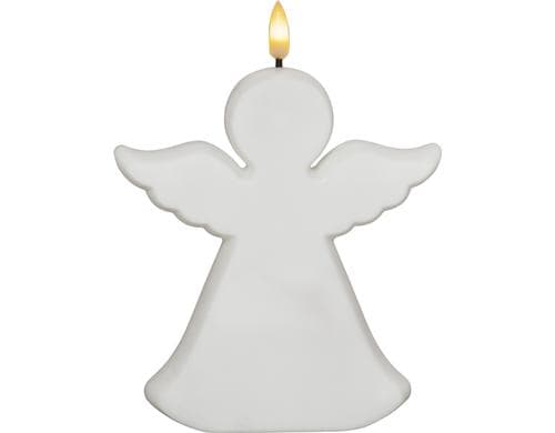 Star Trading Indoor Dekoration Flamme Angel 0.03W, IP44, Weiss