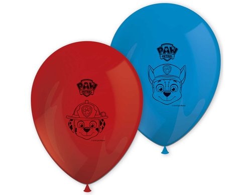 Fiesta Luftballon Paw Patrol 28 cm, 8 Stk