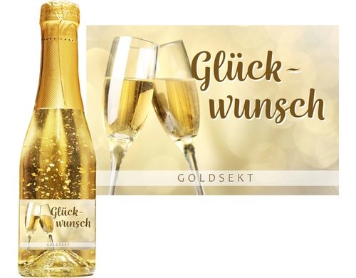 Trendcompany Sekt Glückwunsch, 2dl