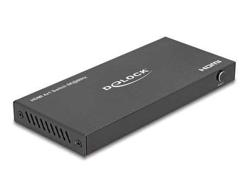 Delock HDMI Switch 8K 60Hz 4x HDMI in zu 1x HDMI out