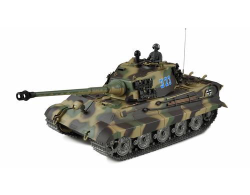Amewi Panzer Königstiger mit Henschelturm RTR, 1:16, Metallgetriebe