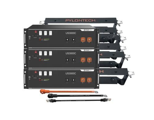 Pylontech US3000C 3.5kWh Kit LiFePO4 Batterie 10.5 kWh