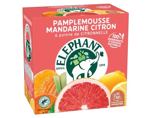 Eléphant Infusion Pample, Manderine 20 Stück