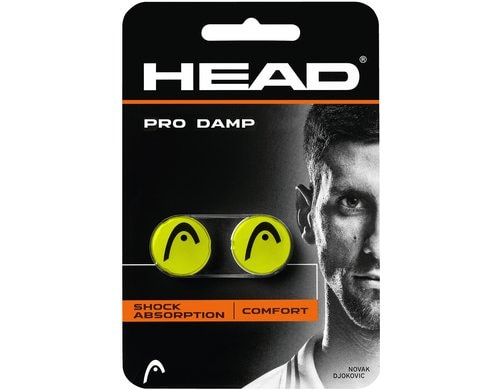 HEAD Tennis Dämpfer Pro 2er-Pack yellow
