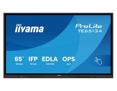 Iiyama TE6513A-B2AG 65, Touch, UHD, 500cd, Android 14