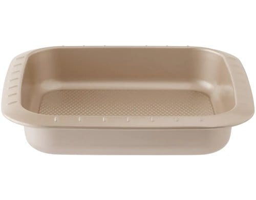 BergHOFF Kuchenbackform Leo Balance Quad. 22x22x5cm, Antihaft, Karbonstahl