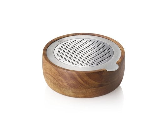 AdHoc Feinreibe CUTNSERVE GG30 Akazienholz, Ø 13,3 cm x H 5 cm