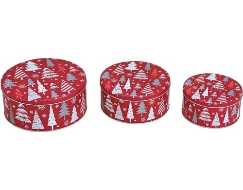 G. Wurm Guetzlid. Tanne 3 Stück 13x7x13/16x7x16/19x8x19cm