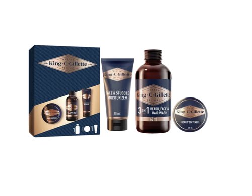 King C. Gillette Bartpflege Probierset