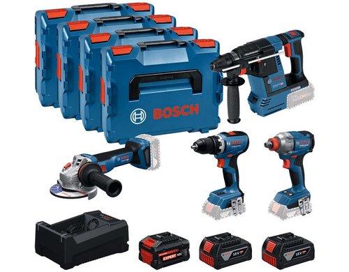 18V Set GSR 18V-65 + GDX 18V-285 GBH 18V-26, GWS 18V-11