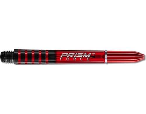 Winmau Shaft Prism Force intermediate (7020-404), 3 Stück, rot