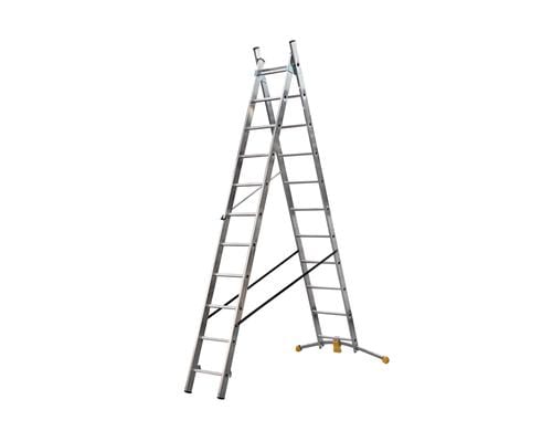 HAILO 4 Stufen Kombileiter 2x11 HobbyLOT