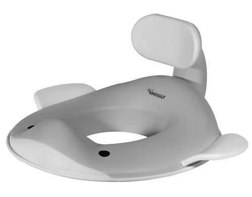 Kindsgut Toilettenaufsatz Wal Dunkelgrau