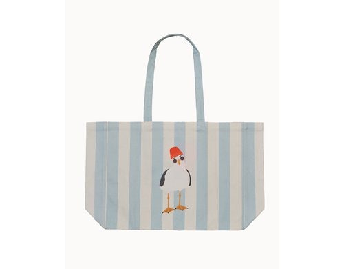 ChicMic Organic Tasche-Sea Gull 100% Organic Cotton,48x38x14cm,Innentasche