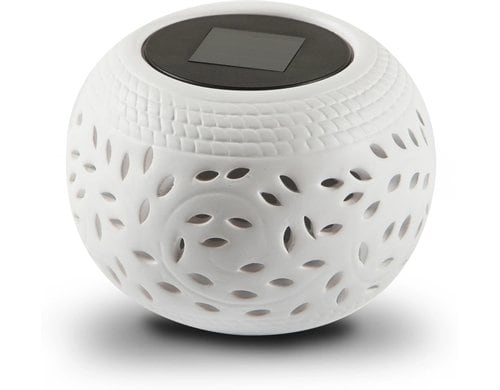 Balthasar Bowl Solar LED, Outdoor, Weiss 16.1x10.9 cm (DxH)