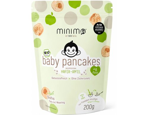 minimo Baby Pancakes 200g Hafer Apfel