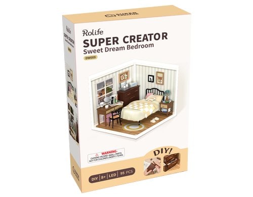 RoboTime Sweet Dream Bedroom Holbausatz, 3D-Puzzle