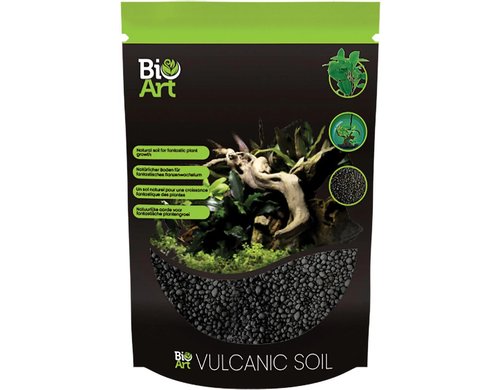 BioArt Vulcanic Substrat 800gr dunkel, für Pflanz-Terrarium