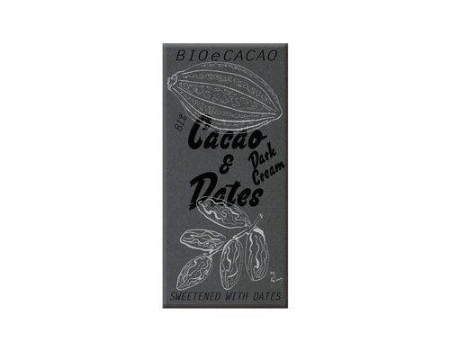 Dattelschokolade Dark Cream 81% 90 g