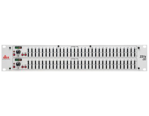 DBX 231s, Graphischer Equalizer 2x 31 Band 1/3 Octave Constant Q Filters