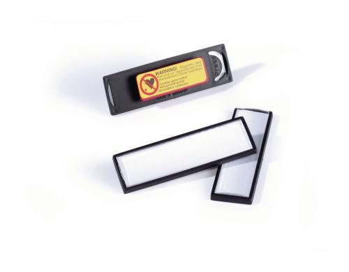 Durable Namensschild Clipc m.Magnet 17x67mm Pack à 25 Stück